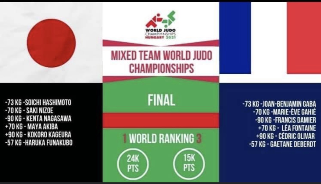 Championnat du Monde par Équipe - Hongrie (H/F) Championnat du Monde par Équipe - Hongrie (H/F)