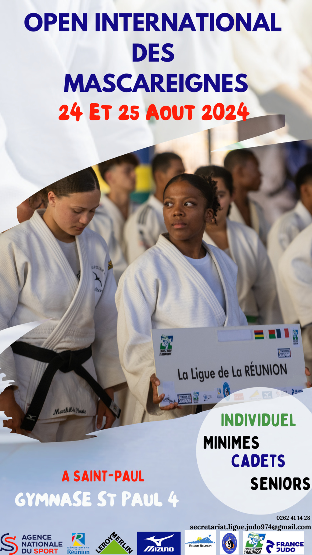 EVENEMENT A VENIR : OPEN DES MASCAREIGNES 24/25 aout 2024 EVENEMENT A VENIR : OPEN DES MASCAREIGNES 24/25 aout 2024